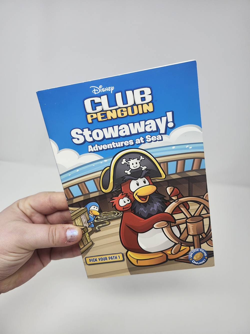 Disney Club Penguin Stowaway! Adventures at Sea Book